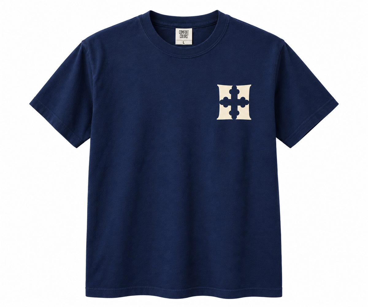 Holy Cross Chapel Boston Skyline T-Shirt