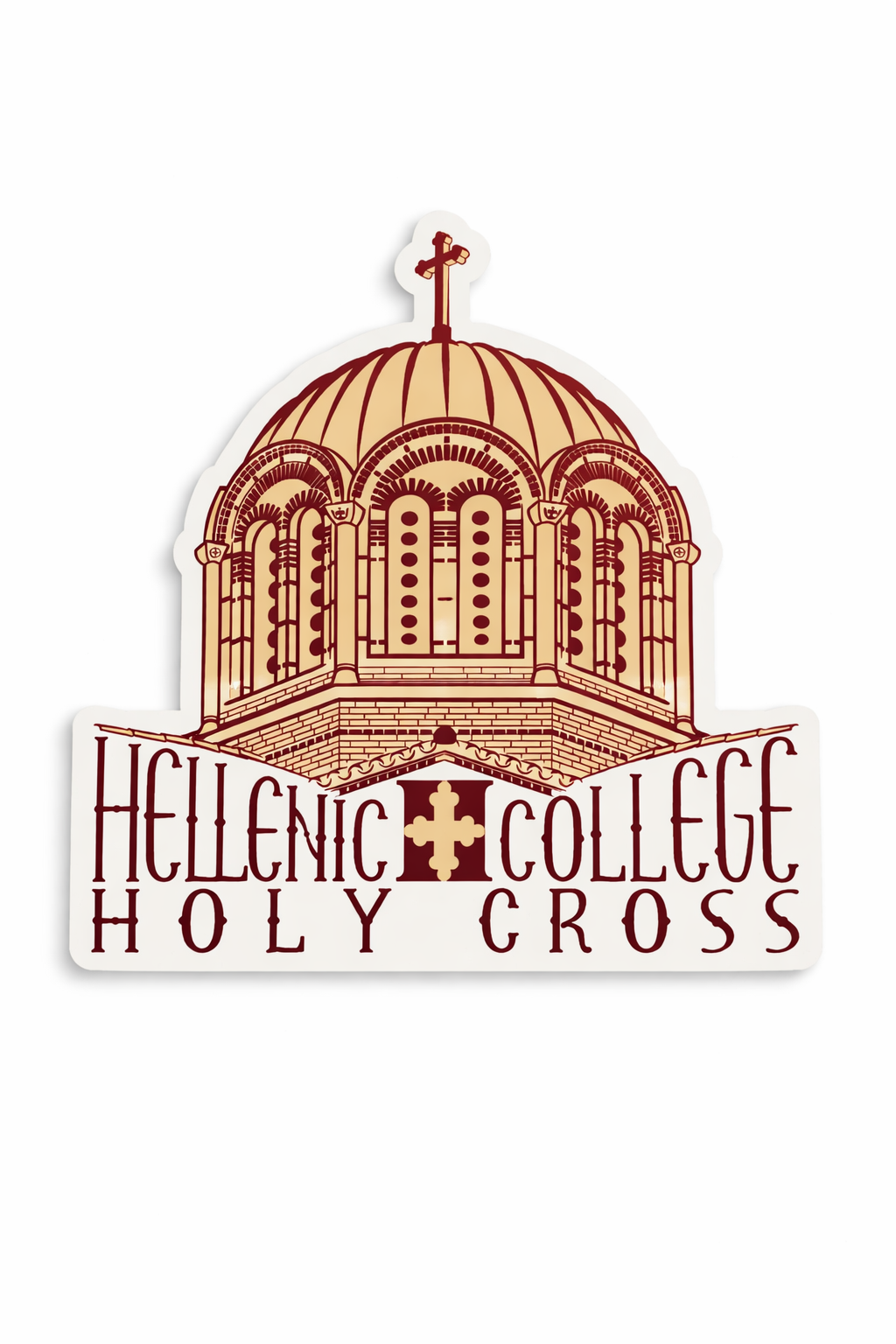 Hellenic College Holy Cross Chapel Sticker