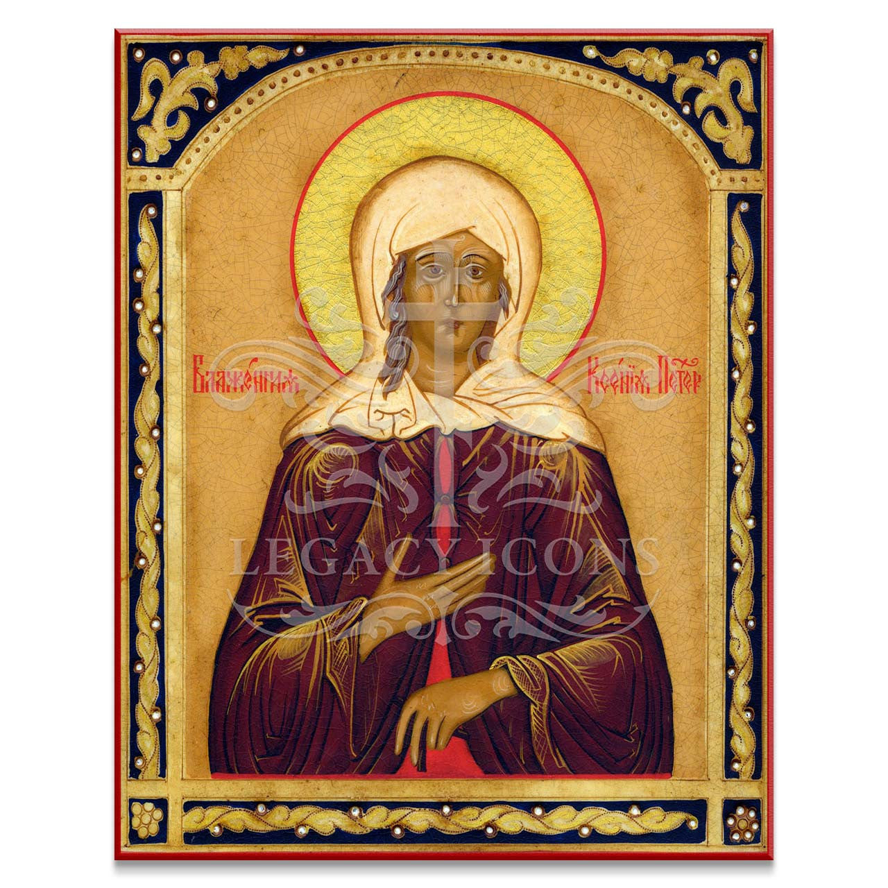 Saint Xenia of St. Petersburg Icon