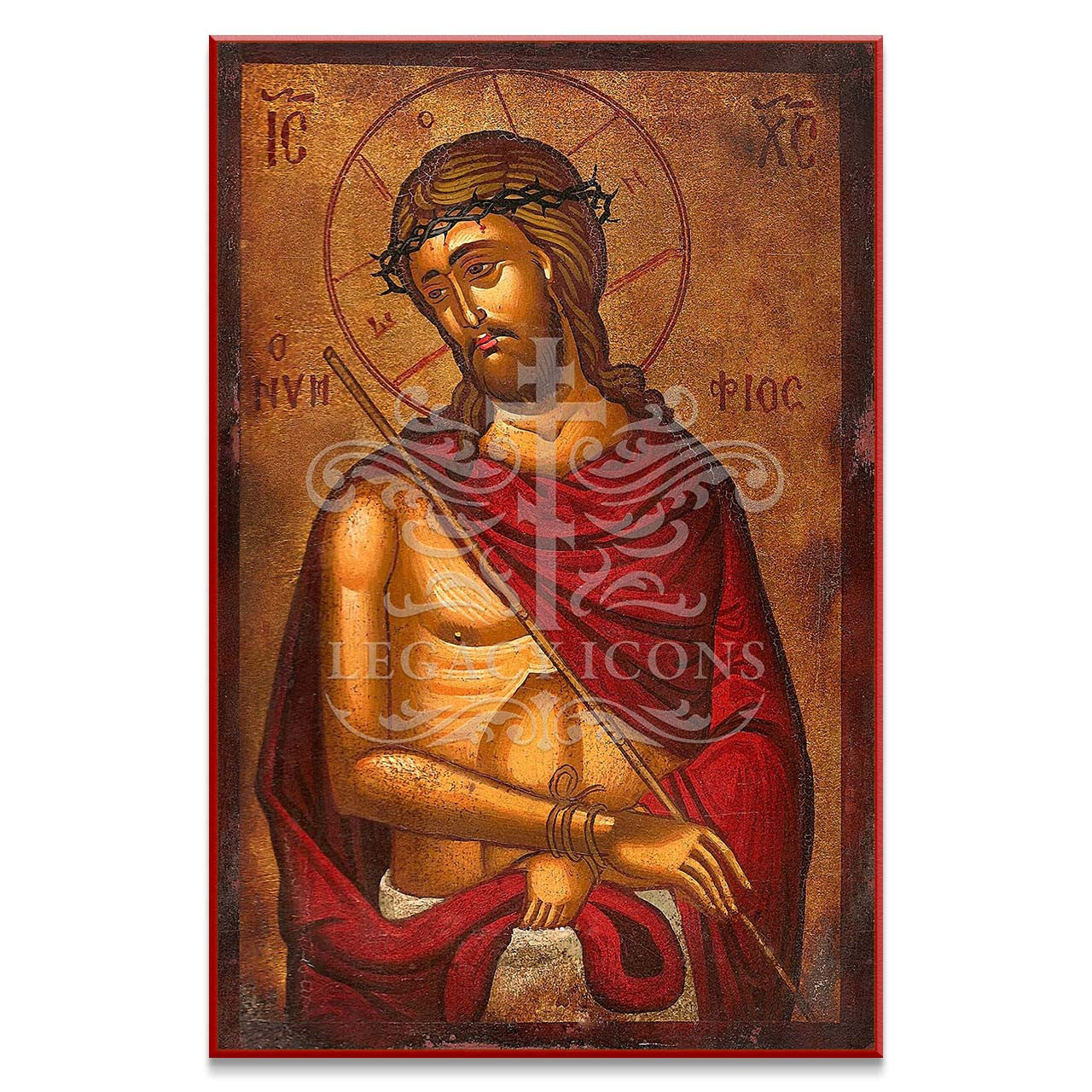 Christ "the Bridegroom" Extreme Humility Icon