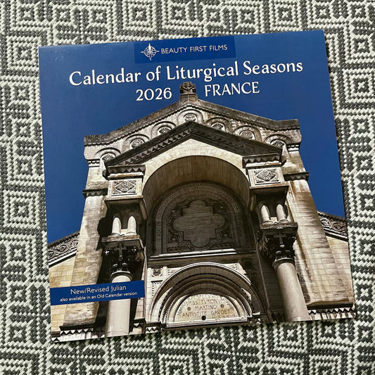 2026 Calendar of Liturgical Seasons- France