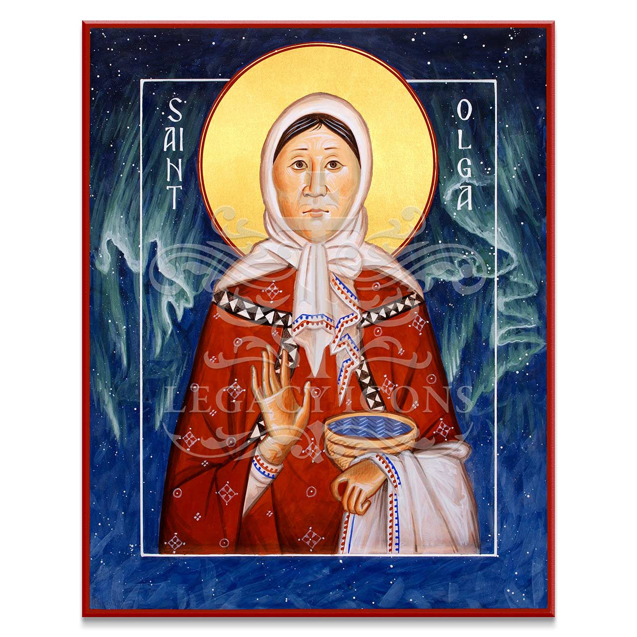 Saint Olga of Alaska "Northern Light of the Church" Icon