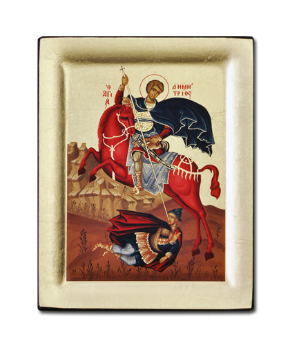 Saint Demetrios Icon - Iconotechniki