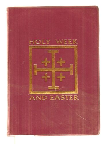 The Services for Holy Week and Easter - pew edition